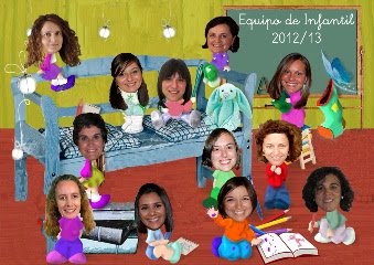 O equipo de infantil