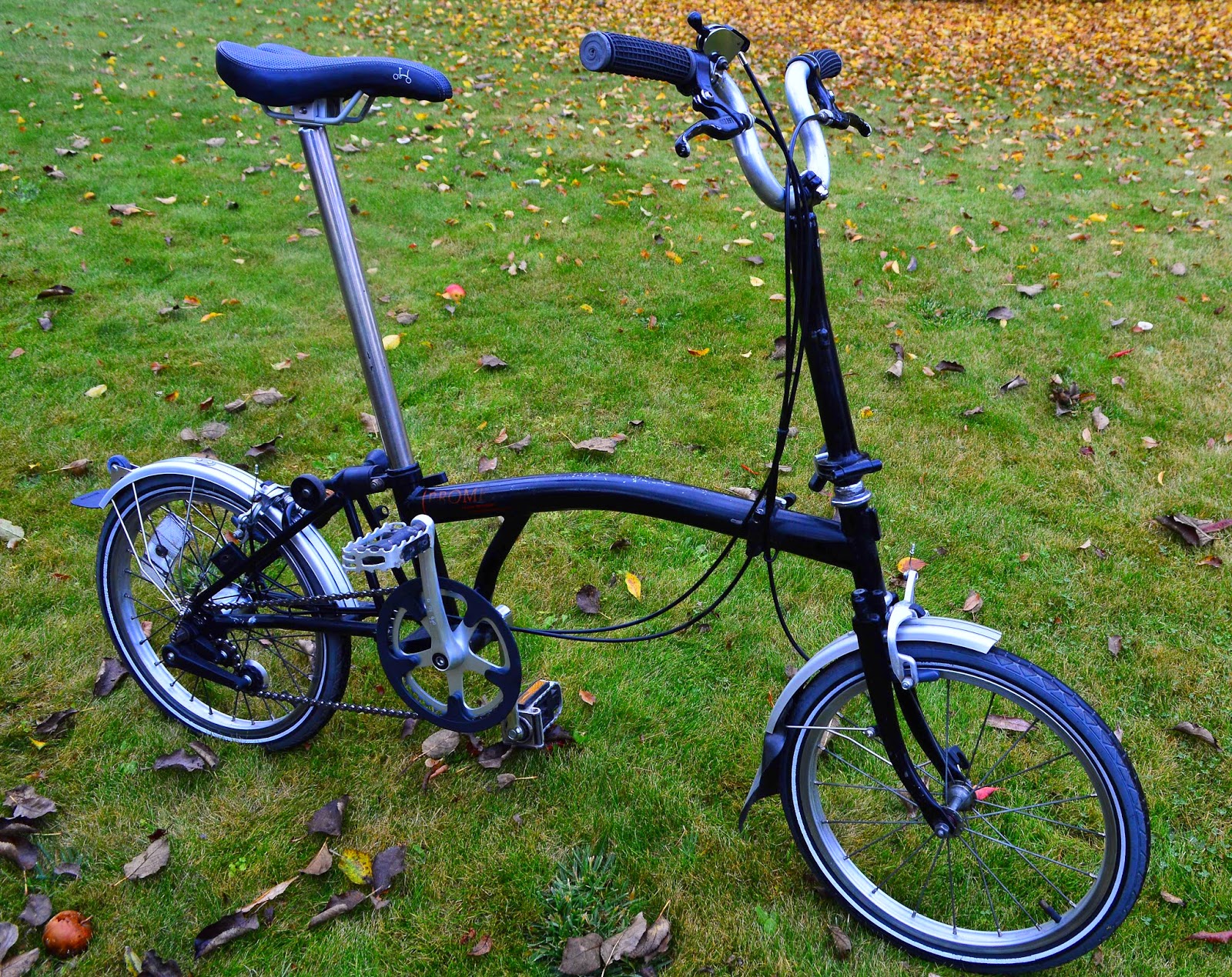 brompton no mudguards
