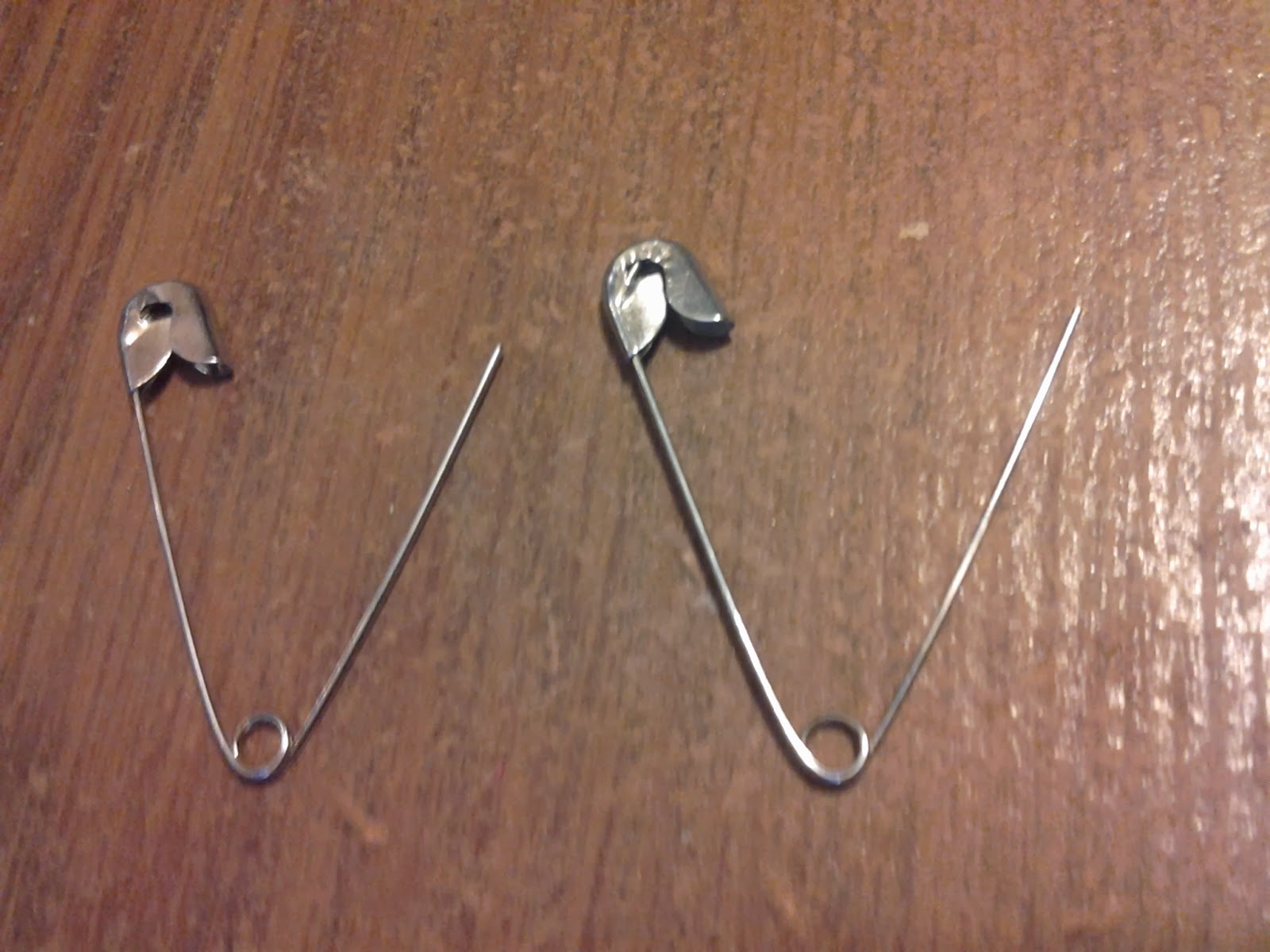 Homemade Visual Kei Faux Safety Pin Piercing Tutorial