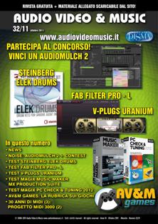 Audio Video & Music 32 - Ottobre 2011 | TRUE PDF | Mensile | Professionisti | Audio Recording | Software | Hardware