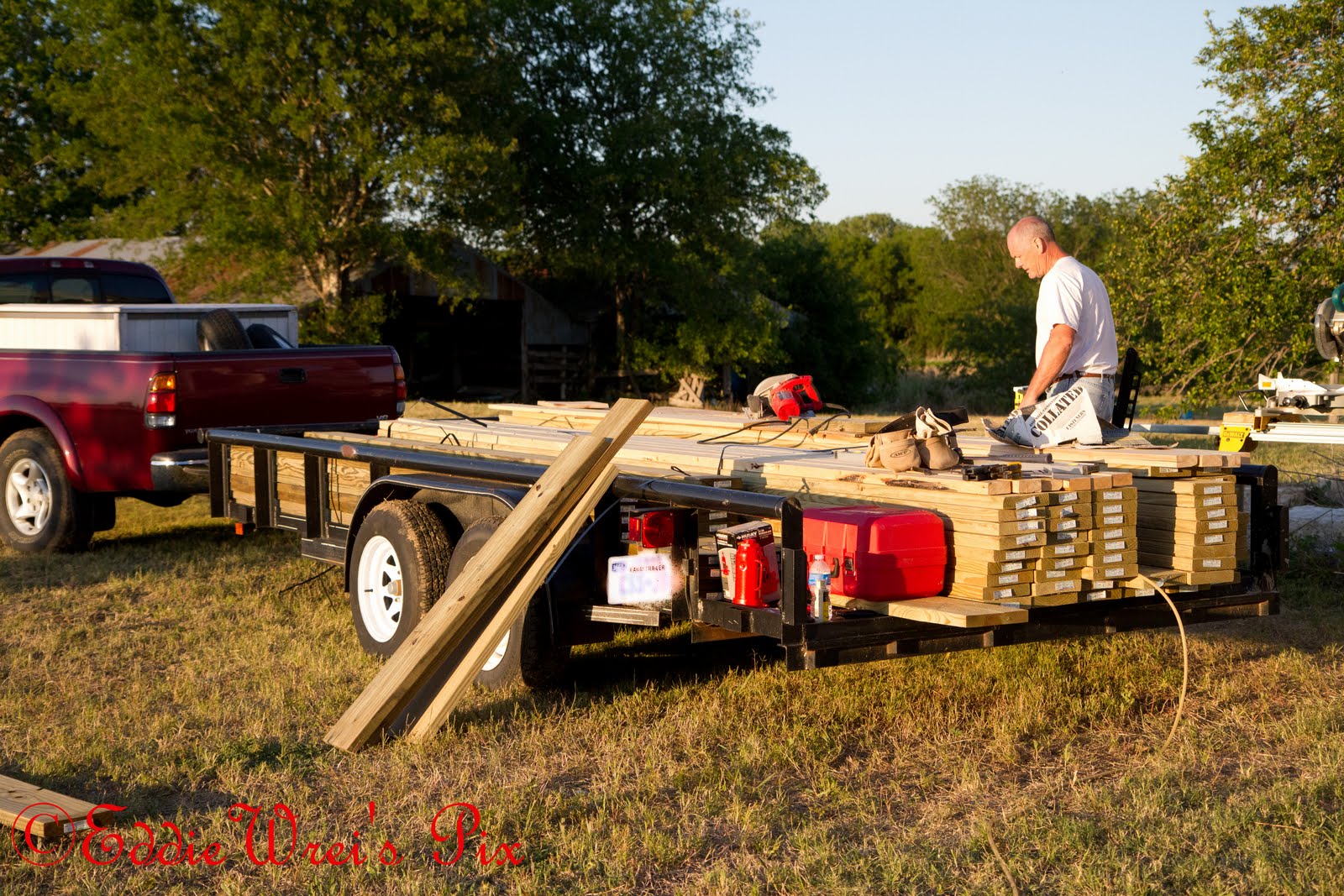 two different lumber yards