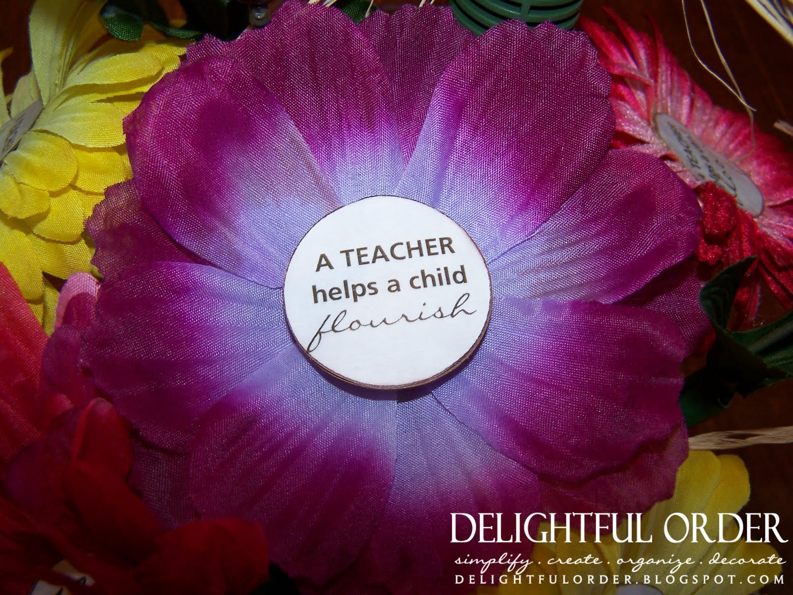 Teacher Appreciation Flower Quotes. QuotesGram