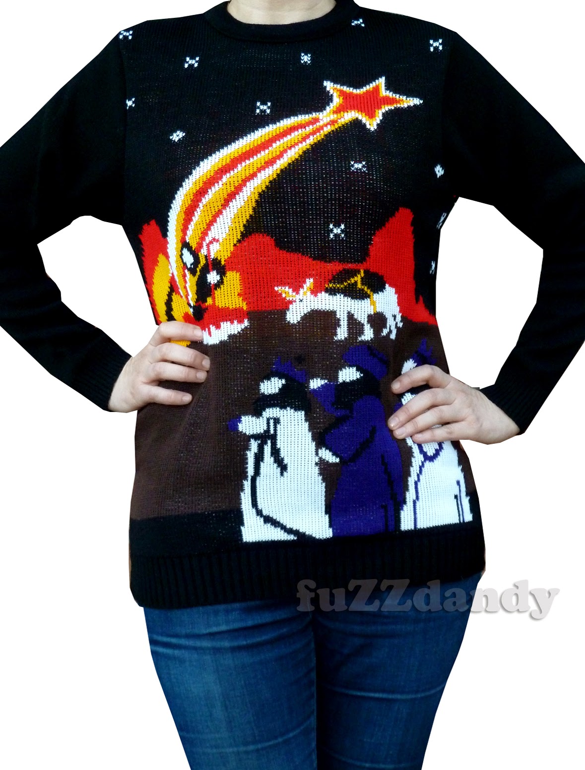 fuZZdandy Clothing BRAND NEW CHRISTMAS JUMPERS IN STOCK.. NATIVITY