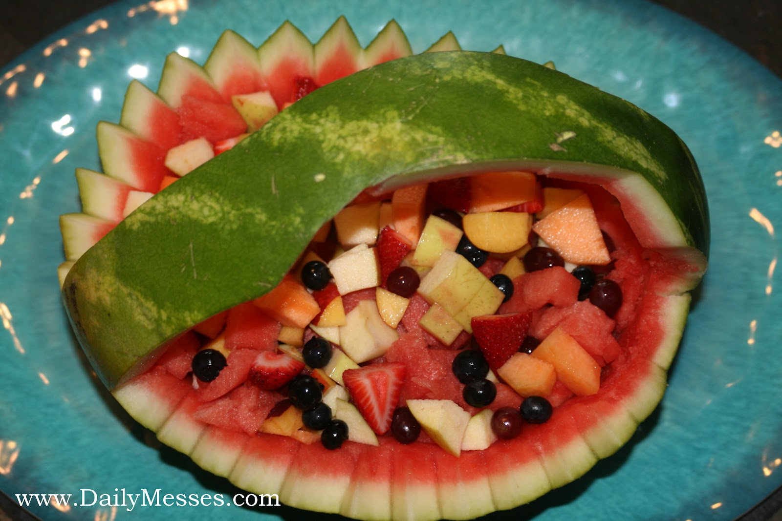 Daily Messes Watermelon Basket