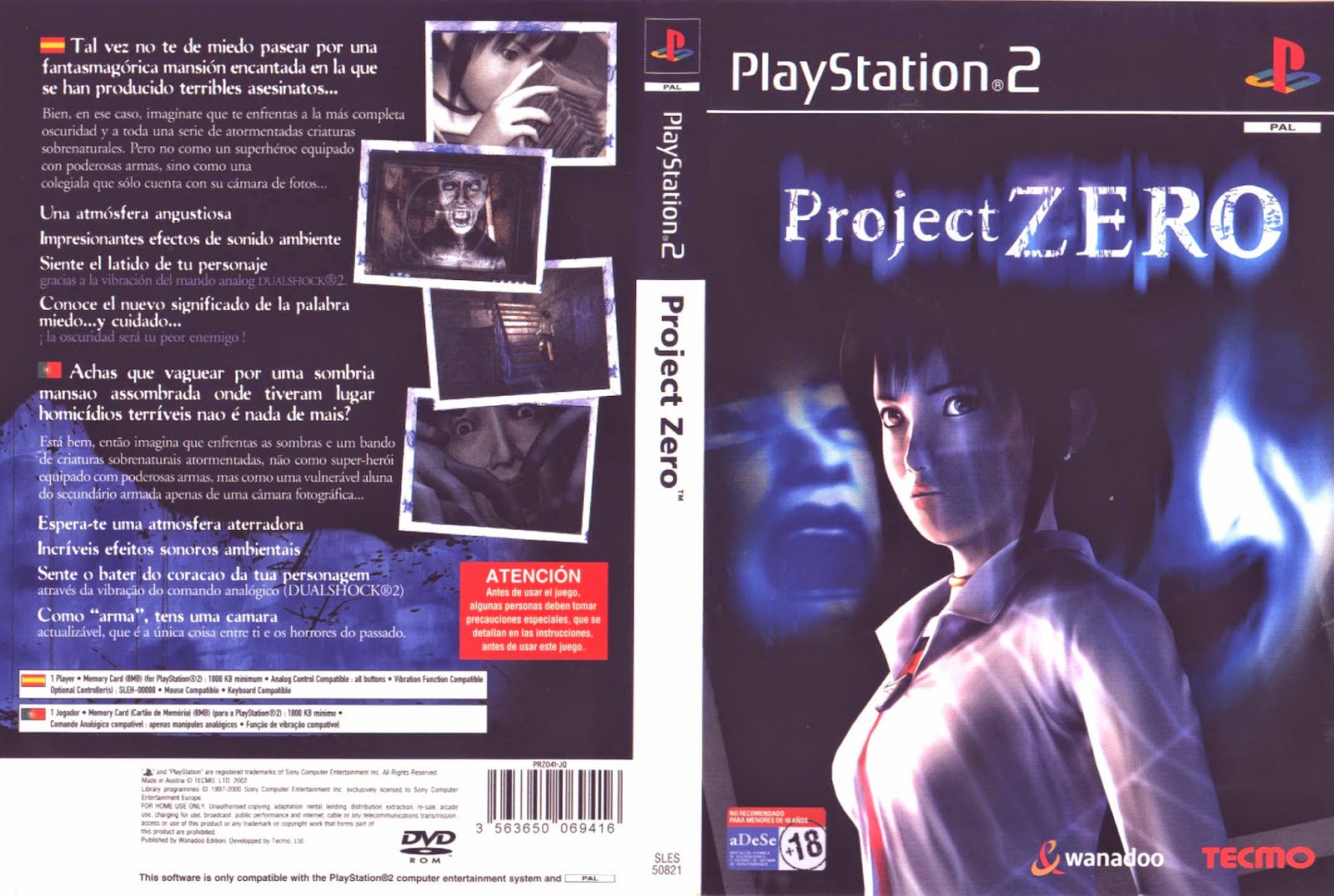 Los vicios de Laurita! Saga Project Zero [PS2][MEGA]