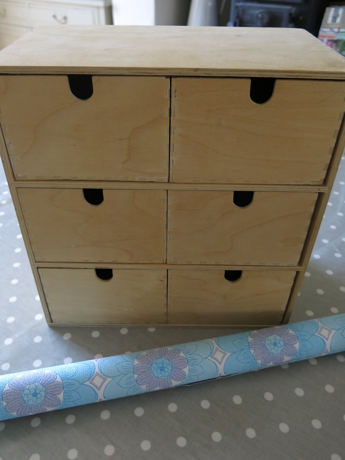 Cosmos And Cotton Decoupage With Vintage Wallpaper