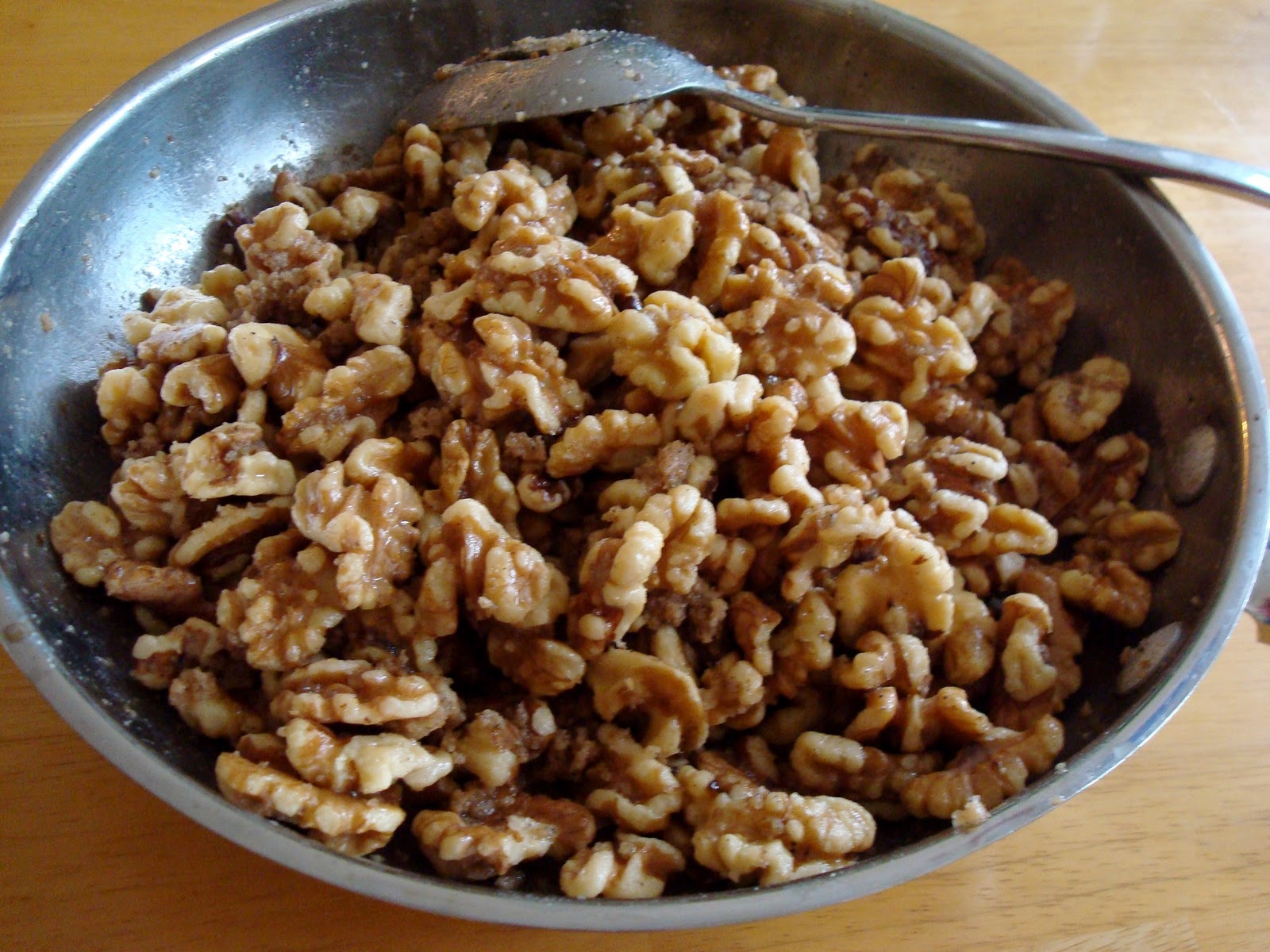 chacha's gluten free kitchen Vanilla Glazed Walnuts with Sea Salt