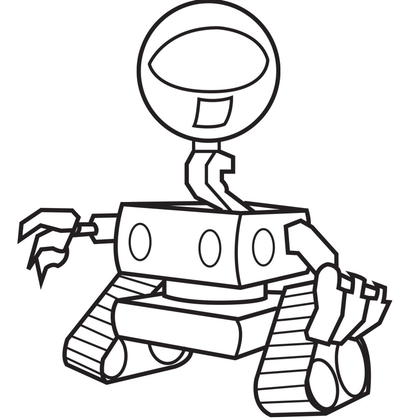 Robots Coloring Pages - Coloring Pages