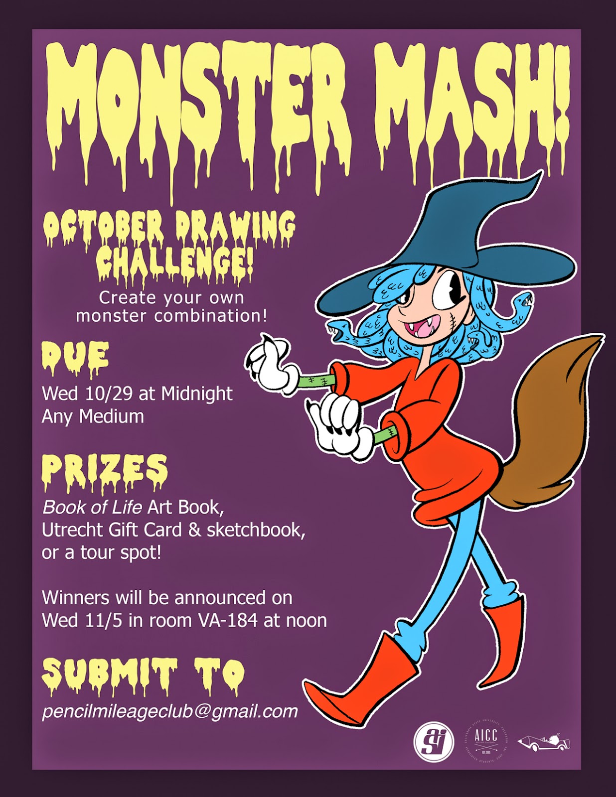 Pencil Mileage Club October Drawing Challenge