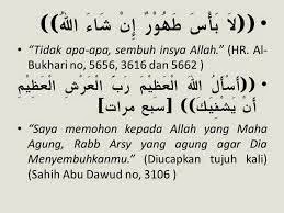 All About My Life Journal Nurina Utami Blog Tentang Sakit Doa Hadist