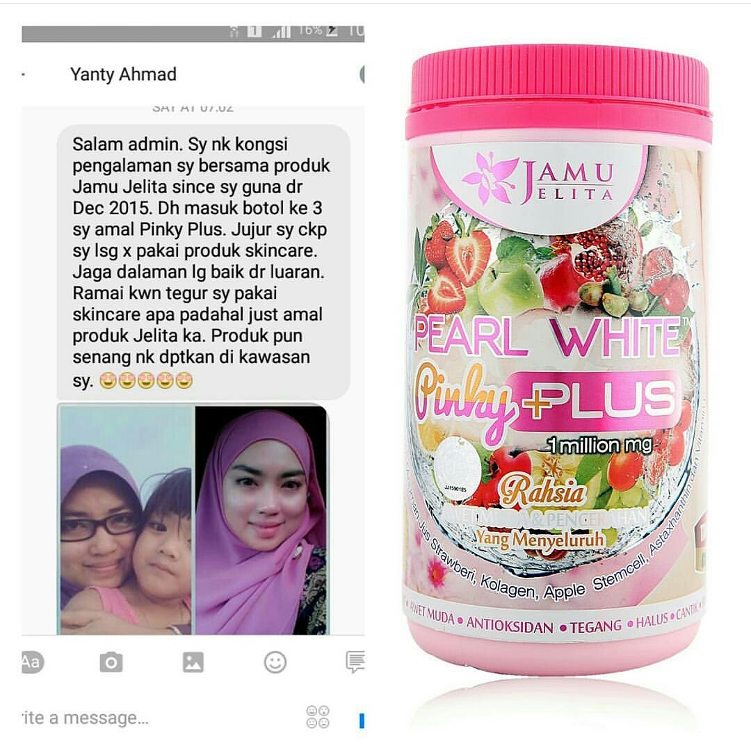 PEARL WHITE PINKY JAMU JELITA 013-3045279