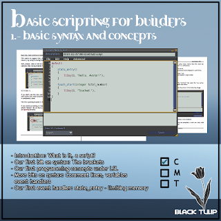 Basic Scripting for Builders 1