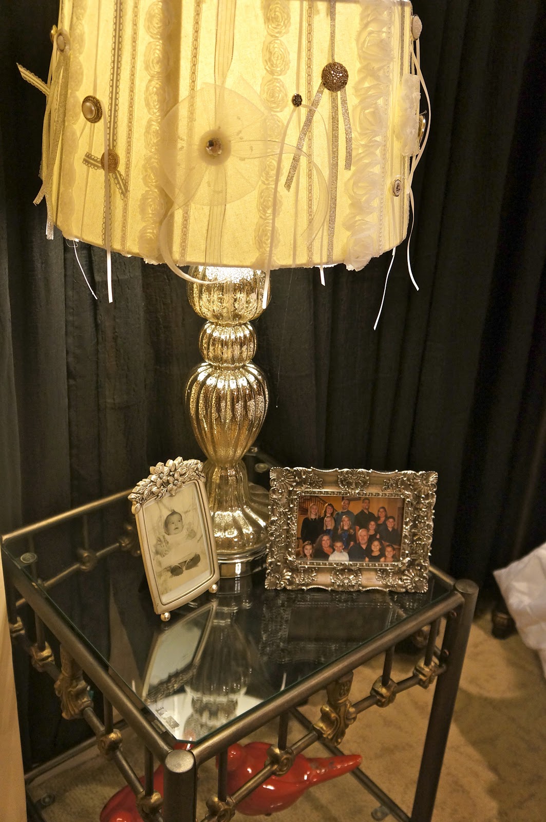 Pine Creek Style Embellished Lamp Shade...