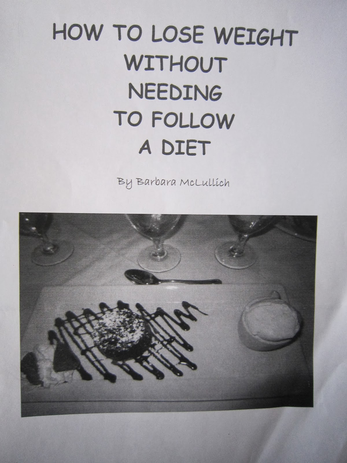 WEIGHT LOSS DIARY... HOW TO LOSE WEIGHT 'WITHOUT' NEEDING TO FOLLOW A