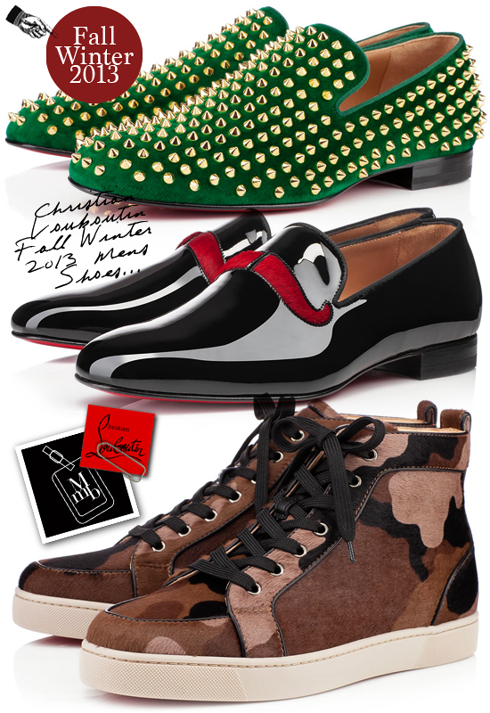 myMANybags: Christian Louboutin Fall Winter 2013 Mens Shoes And ...
