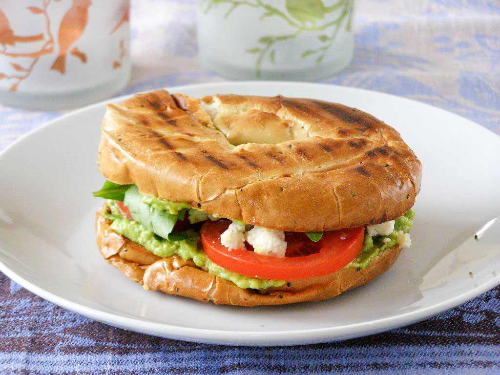 maple•spice Vegan Butter Grilled Bagel Toasties