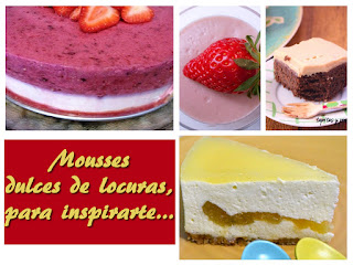 Mousses, Cuatro Recetas