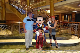 Pirate night, Buccaneer Bash, family in costume