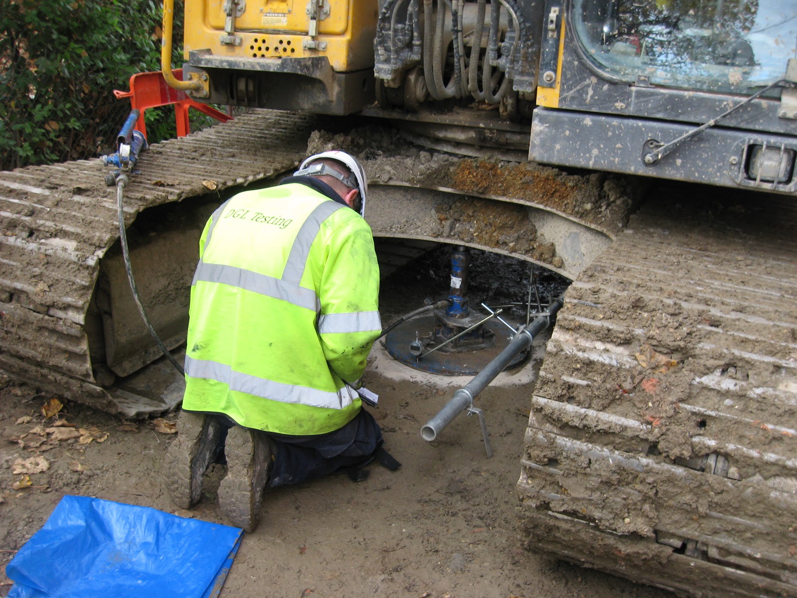 DGL Testing Services Ltd CBR Plate Bearing Test