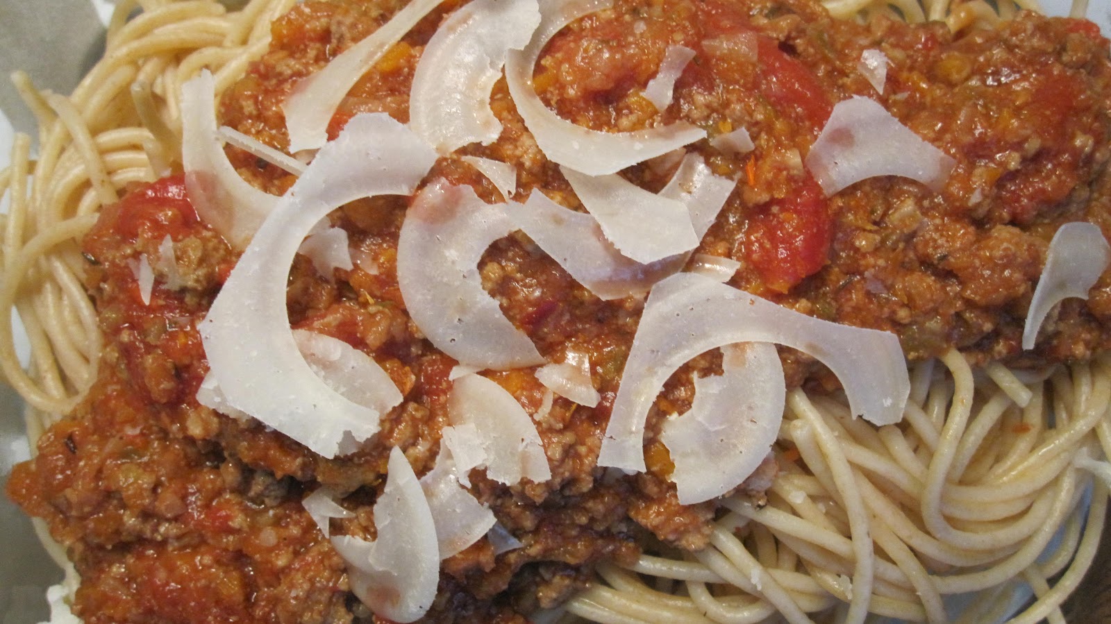 Red Deer Foodie Spaghetti & Buffalo Meat Sauce