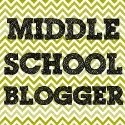 I'm a Middle School Blogger!