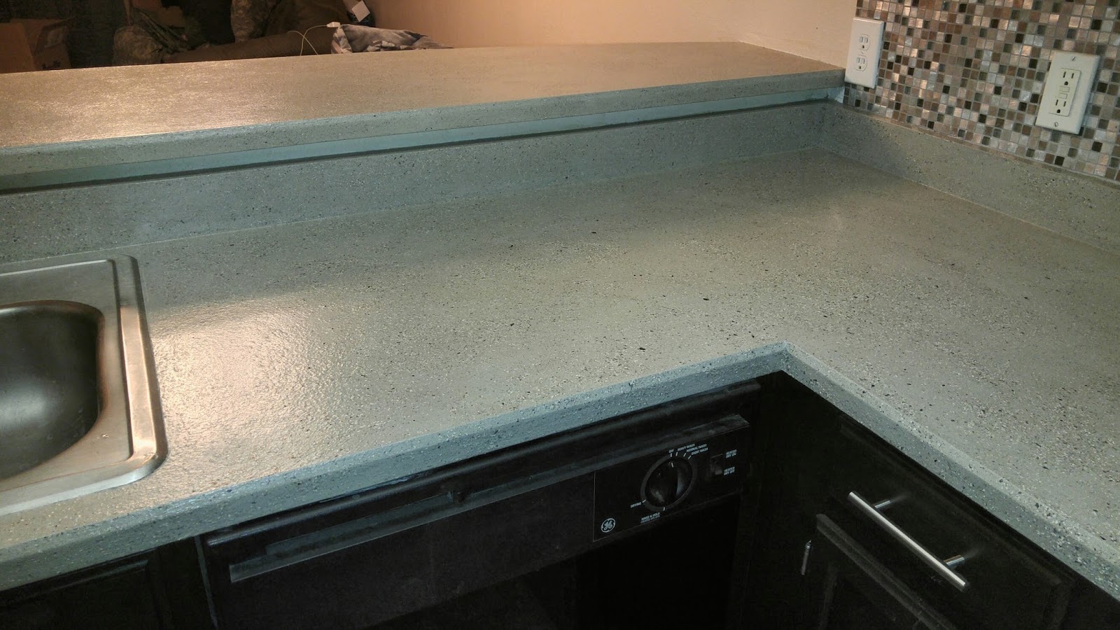 coatings you simply apply a stone paint and a clear sealant took only ...