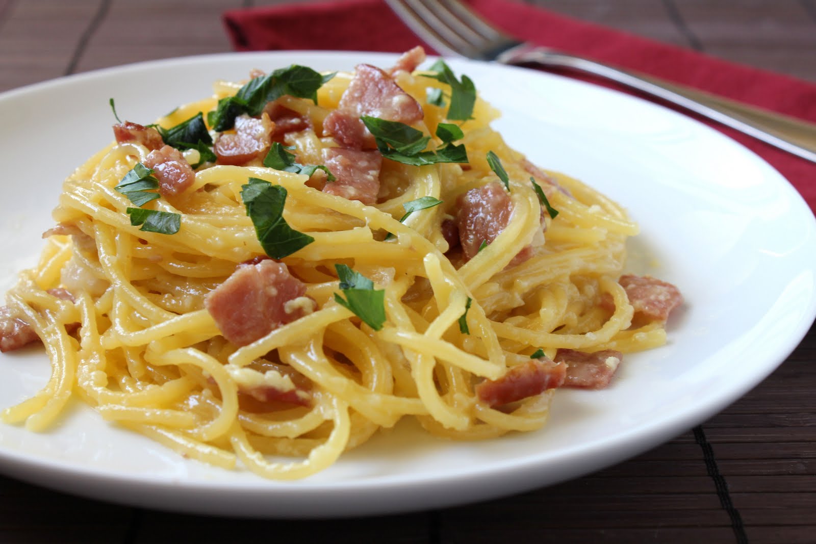 Spaghetti Carbonara II Recipe — Dishmaps
