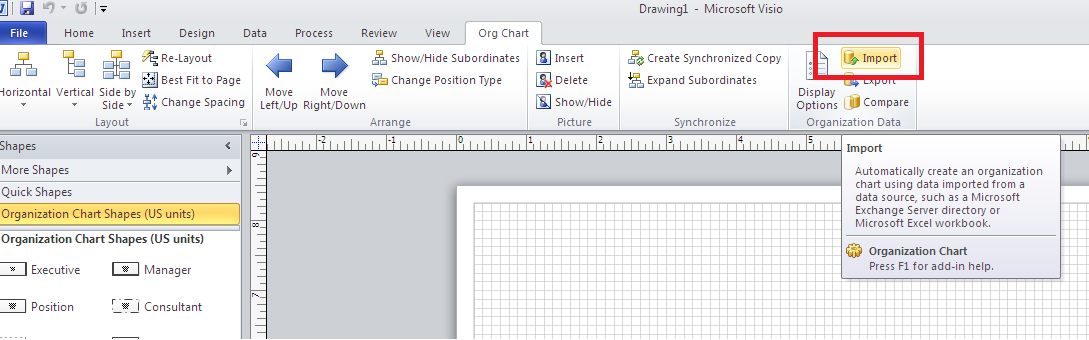 Visio Template Folder Structure