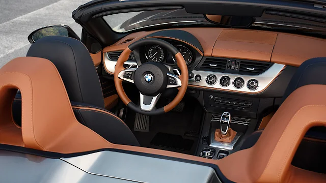 BMW Zagato Roadster interior