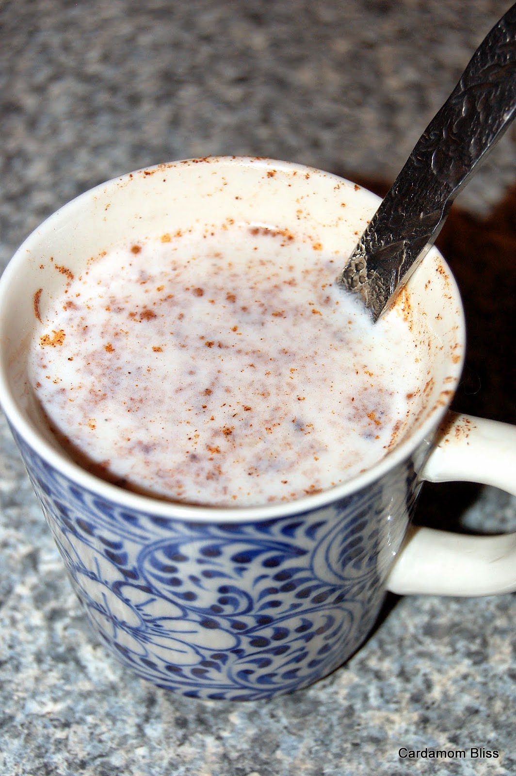 Cardamom Bliss It's not your mamma's cooking Spiced Hot Milk