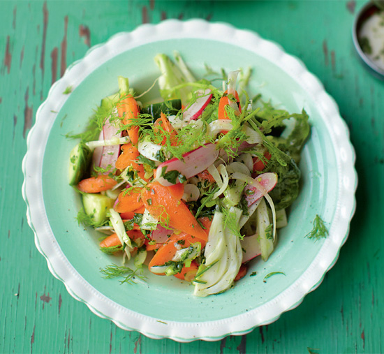 à la verdenius: summer salads by jamie oliver