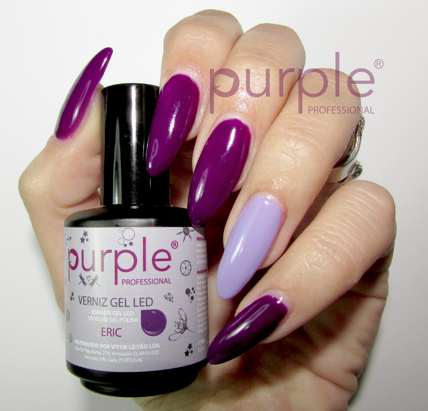 Betty Nails Purple Professional Gel Polish Swatches