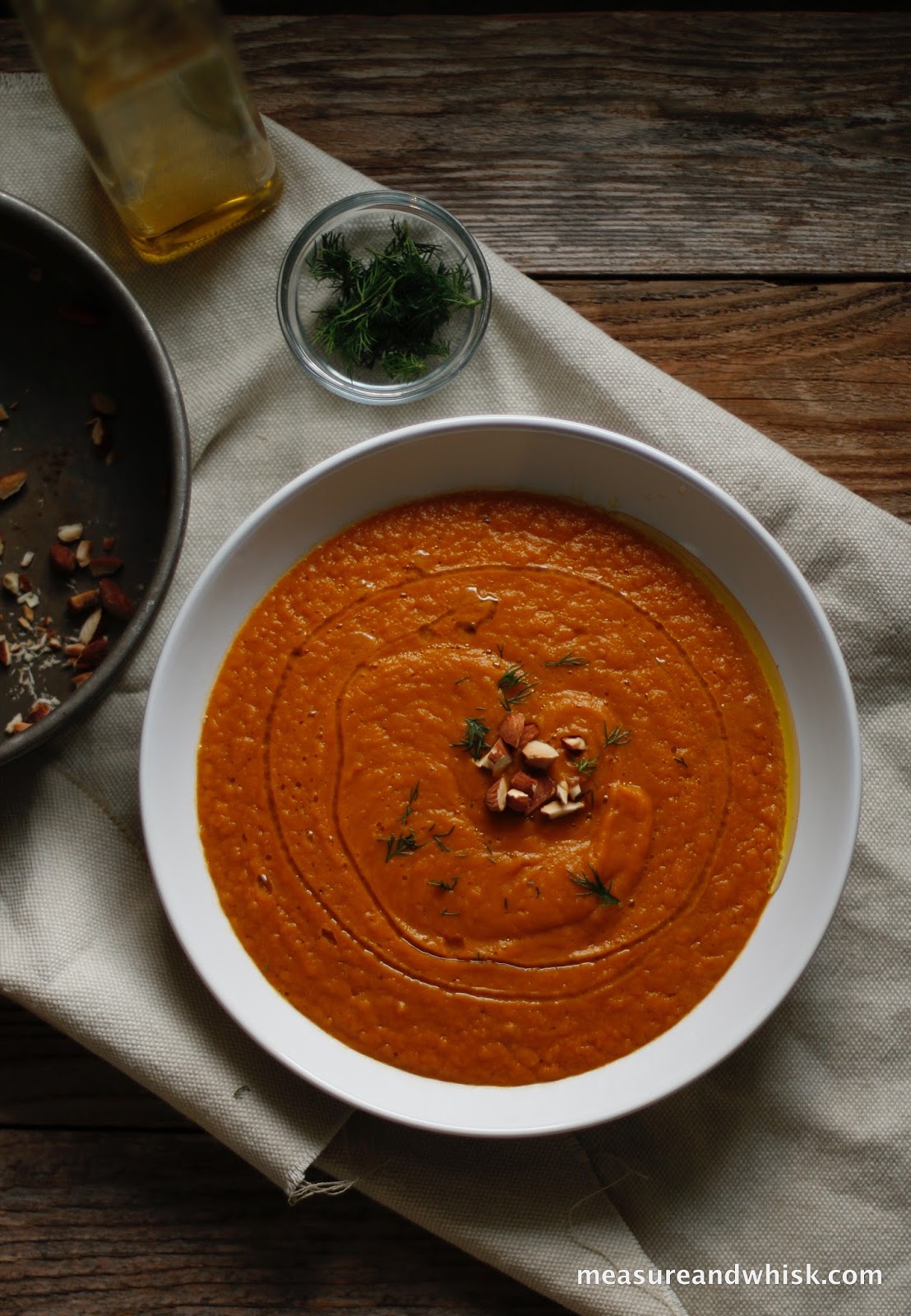 Delicious Carrot, Fennel and Dill Soup Measure & Whisk Real food