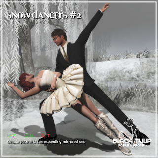 [Black Tulip] Poses (Couple) - Snow Dancers #2