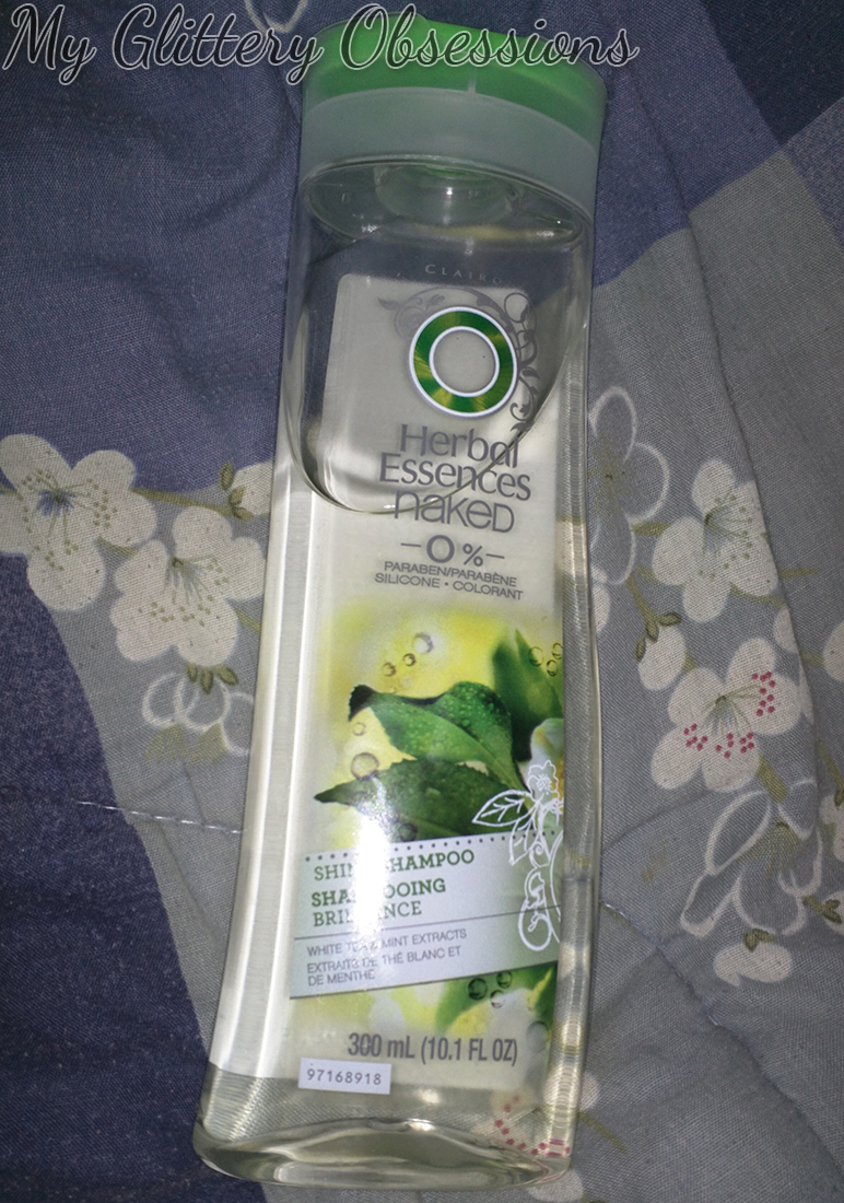 My Glittery Obsessions Review Herbal Essences Naked Collection Shine Shampoo Conditioner Dry Shampoo