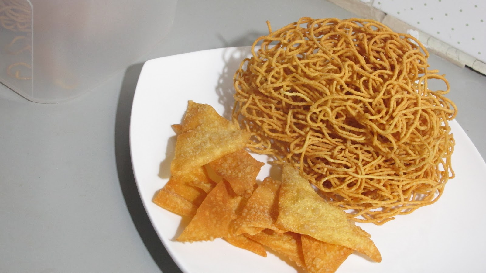 KitchenAholics Mee Krob Crispy noodles for Lard nar