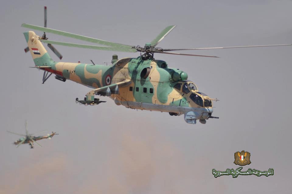 Armée Syrienne / Syrian Armed Forces / القوات المسلحة السورية - Page 11 MI-25+2802+SIRIO+1