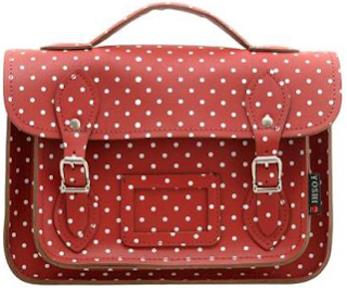 Yoshi satchel bag polka-dots