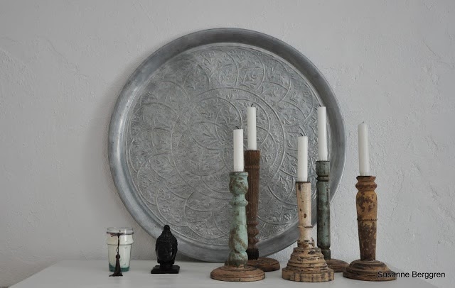 Amores bohemios...: decorar con candelabros vintage