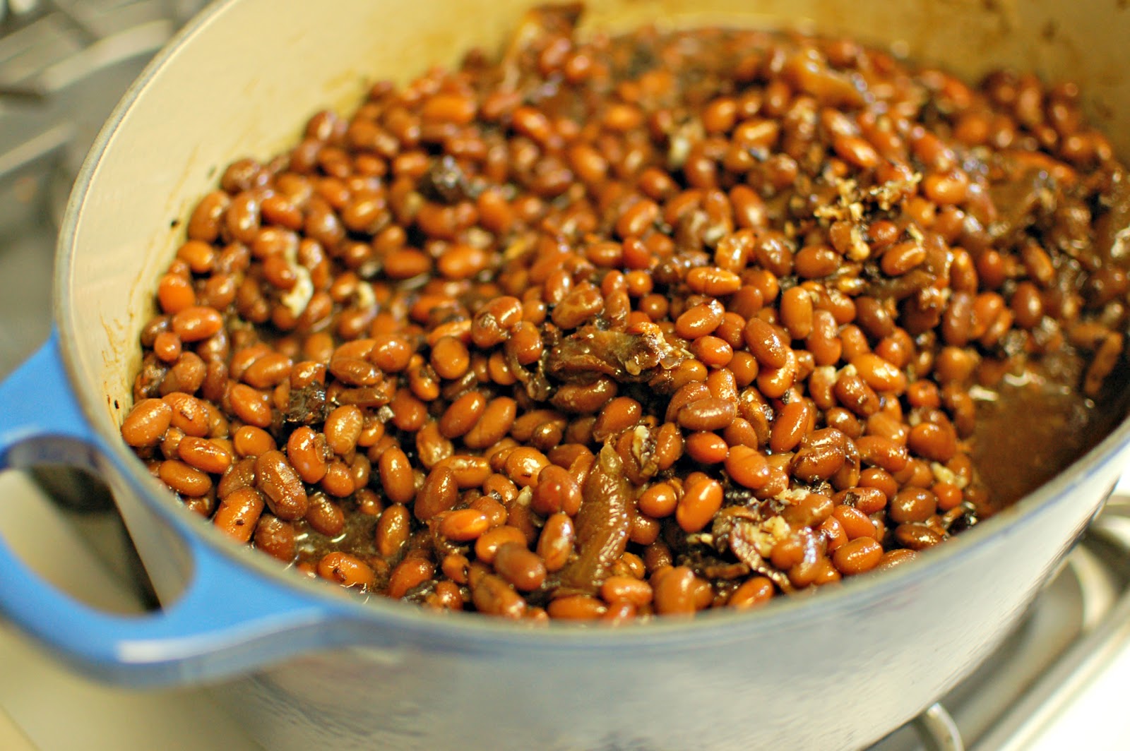 crock pot baked beans lb's good spoon