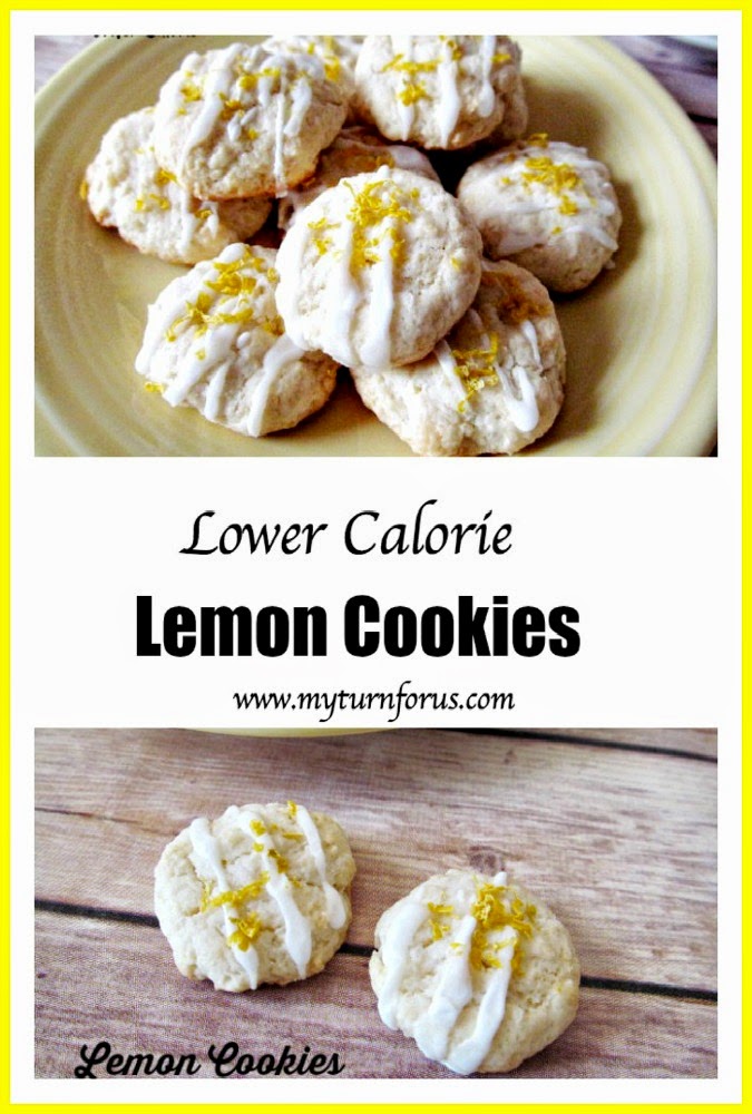 Lower Calorie Lemon Cookies