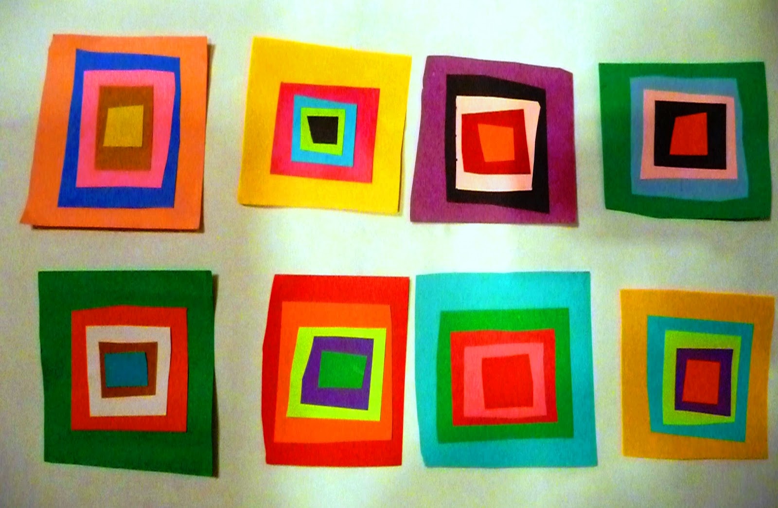 Choices for Children Geo Squares or Paper Quilting