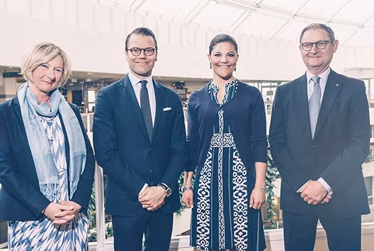 Crown Princess Victoria of Sweden and Crown Prince Daniel of Sweden visited the Swedish Association of Local Authorities and Regions (SALAR)