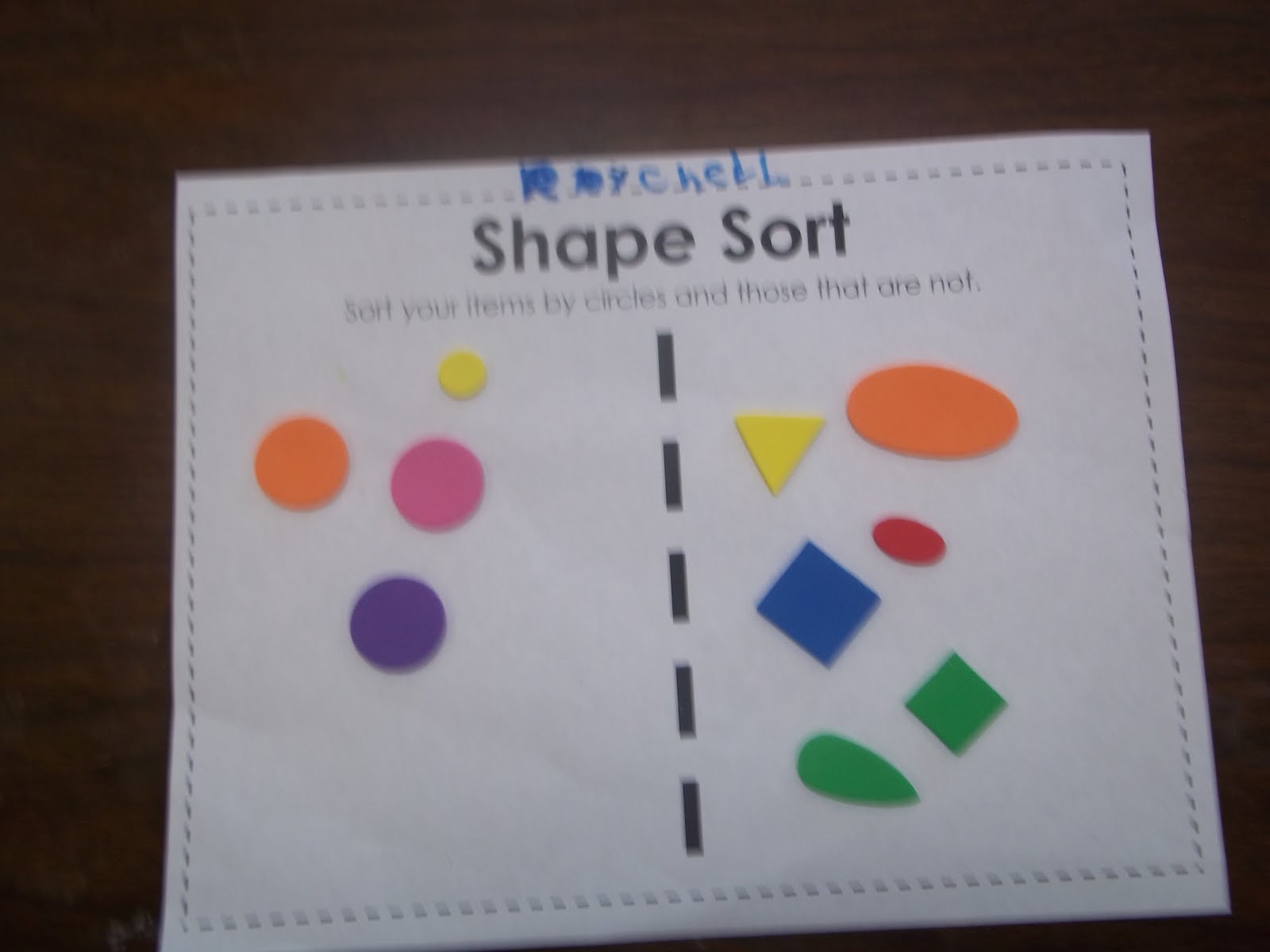 Mrs. Wood's Kindergarten Class: Shapes!