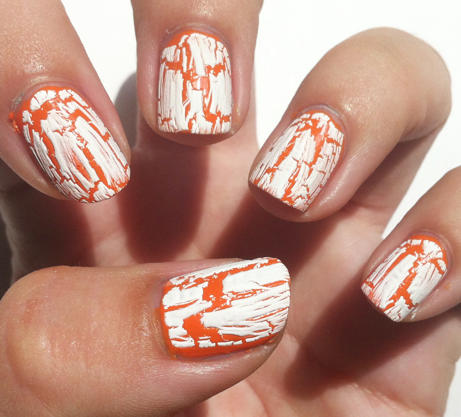 White Crackle Nail Polish Designs White Crackle Nail Polish Designs
