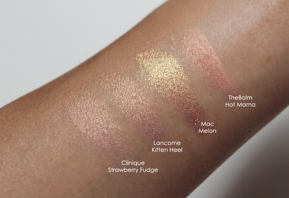 In My Stash Rose Gold Eyeshadows