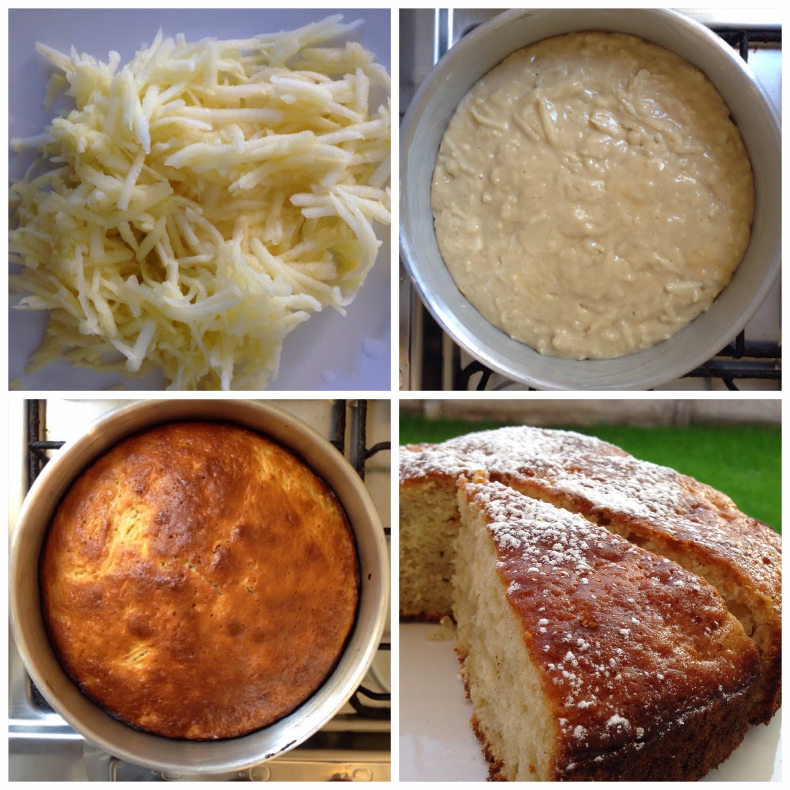 Proyecto Cocina Queque De Manzanas