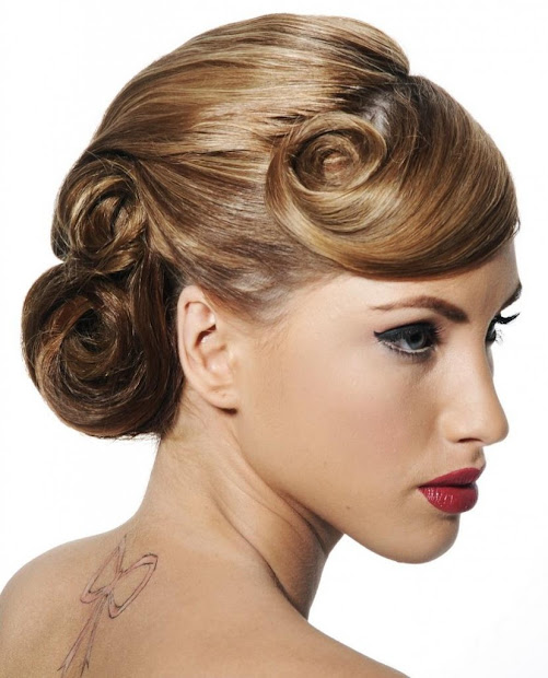peinados para bodas 2012