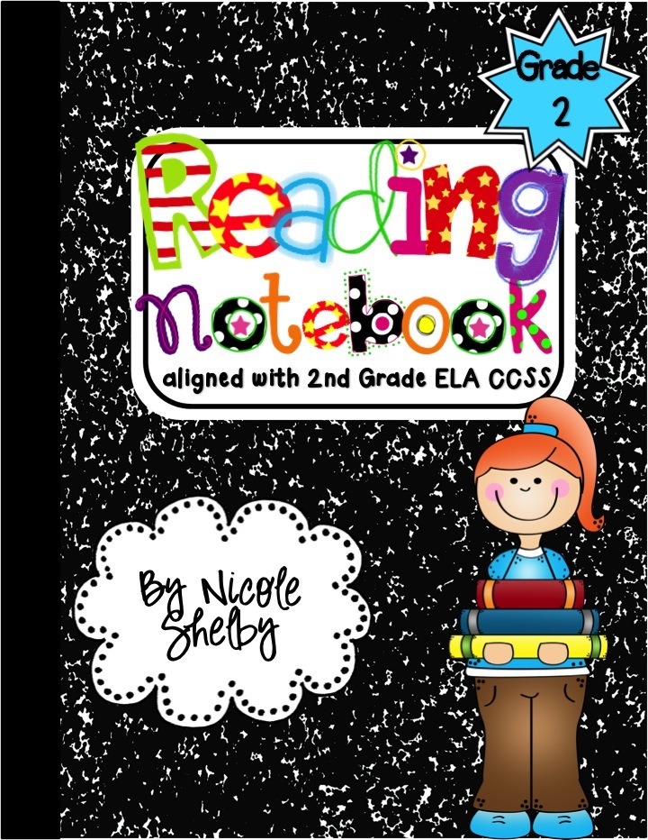 Teaching with Blonde Ambition 2nd Grade Reading Interactive Notebook