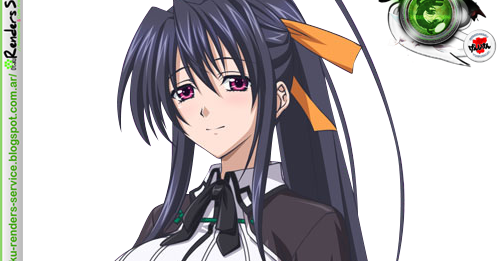 Highschool DxD:Akeno Kawaiii Seifuku Render | ORS Anime Renders